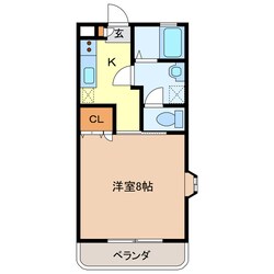 ティアラ町屋の物件間取画像